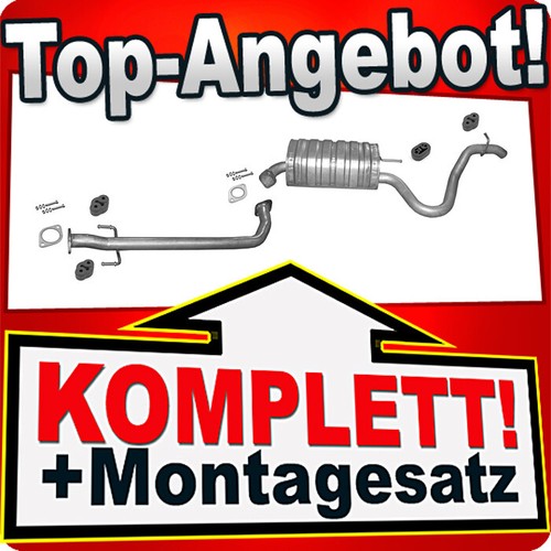Auspuff für hyundai i30 6 - hyundai, 1.6